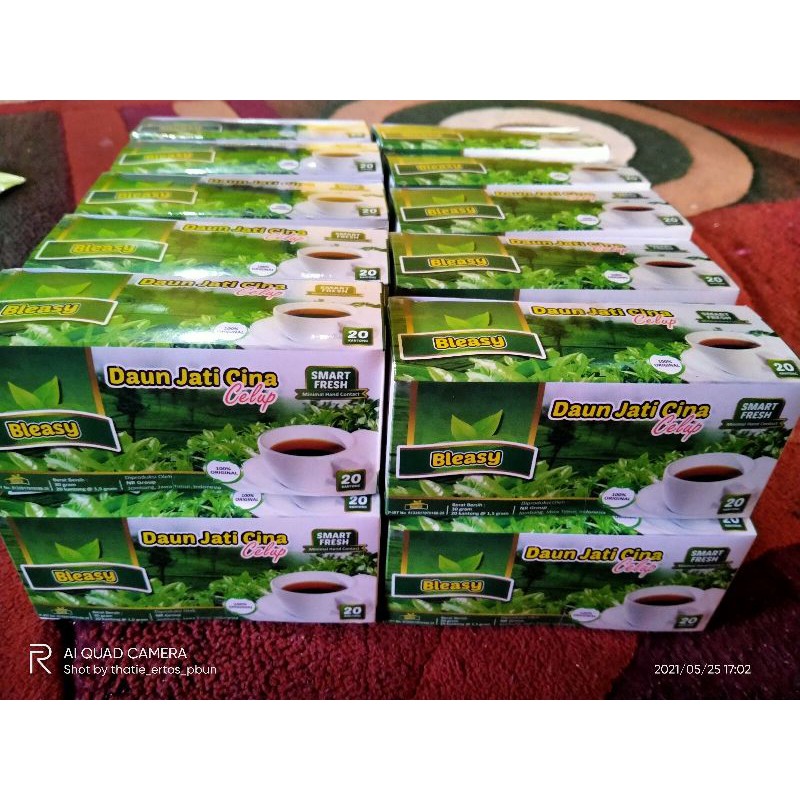 

Teh Celup Daun Jati Cina isi 20 bag