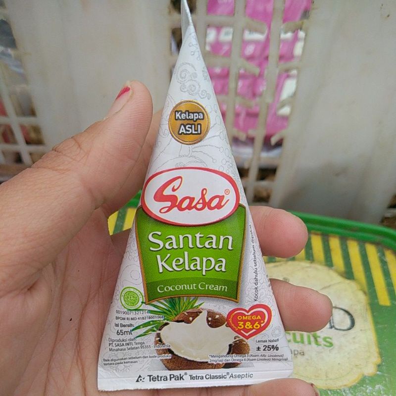 

sasa santan kelapa cair instans enak praktis 60ml