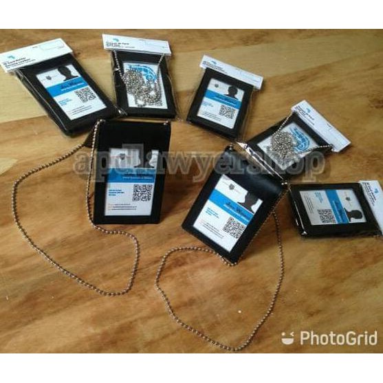 

Name Tag/Id Card Holder Kulit 100% Original Terlaris Produk Murah
