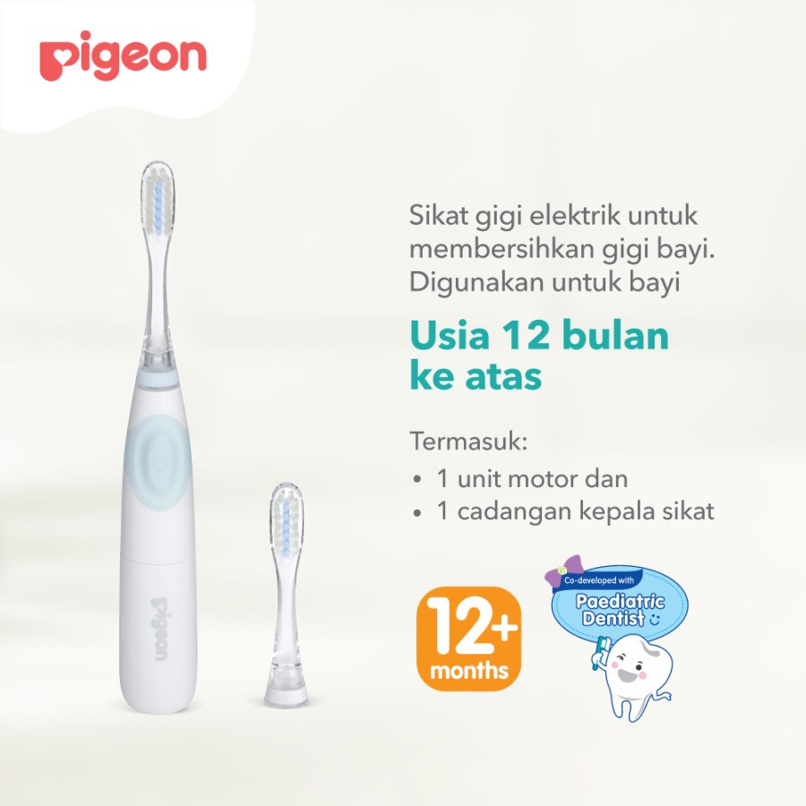 PIGEON ELECTRIC FINISHING TOOTHBRUSH 1 SET