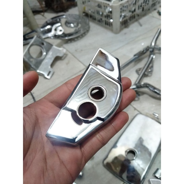 COVER KONTAK MEGAPRO COVER KONTAK TIGER ORIGINAL CHROME