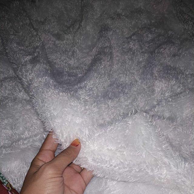 Sprei Bulu Rasfur Sprei Bulu Putih Sprei Pengantin Sprei Dekorasi