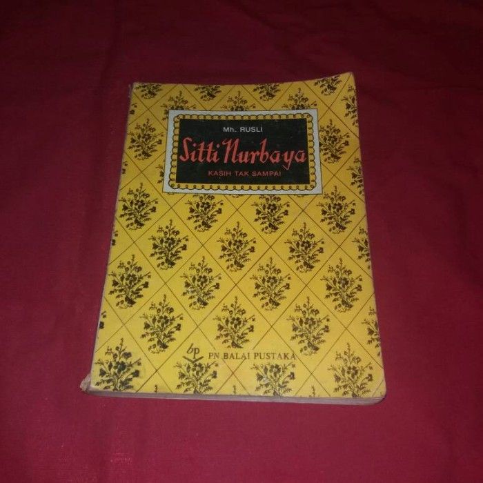 Siti Nurbaya Kasih Tak Sampai - Mh. Rusli