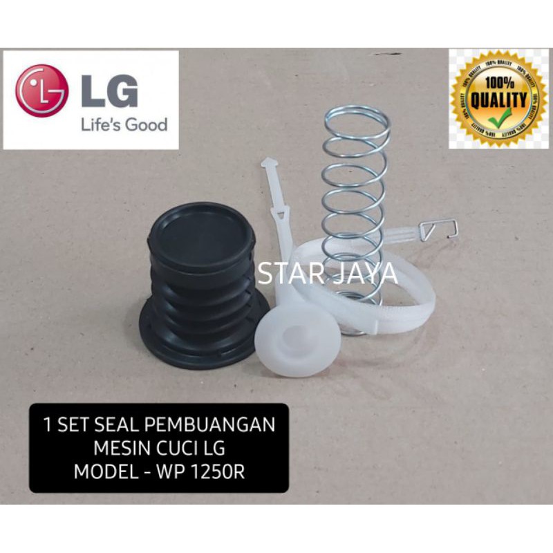 Seal karet pembuangan mesin cuci LG WP 1250R