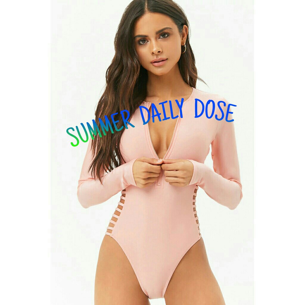 forever 21 long sleeve swimsuit