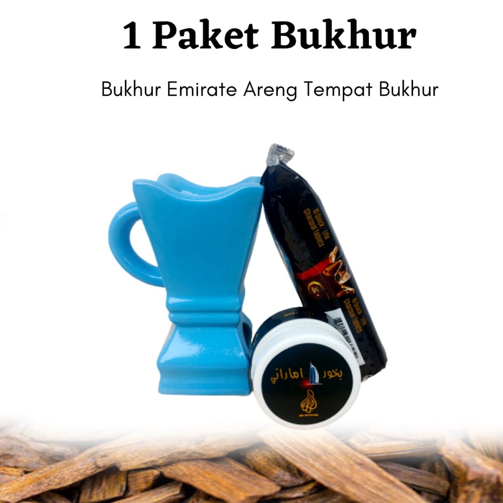 Buhur Ar - Rayhan 1 Paket Buhur Arang Dan Prapen