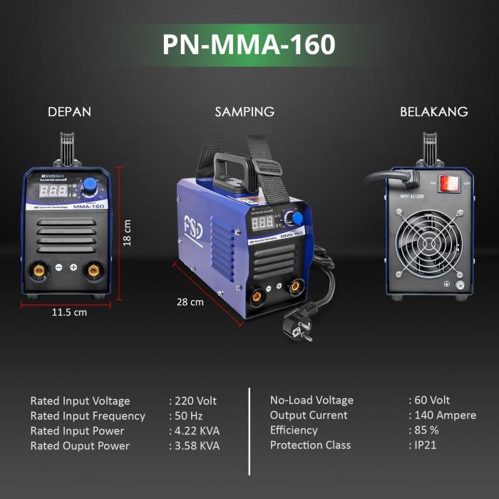 TRAVO LAS LISTRIK MESIN LAS INTEVER WELDER CODE: PN-MMA