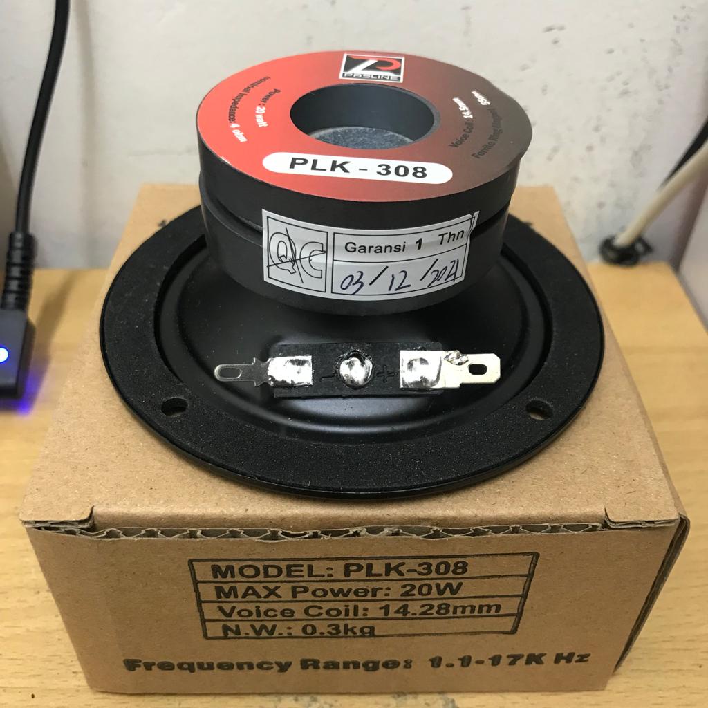 Pasline Tweeter Twitter Tuiter 3 Inch PLK-308 PLK308 Double Magnet Model BMB PLK 308 Original