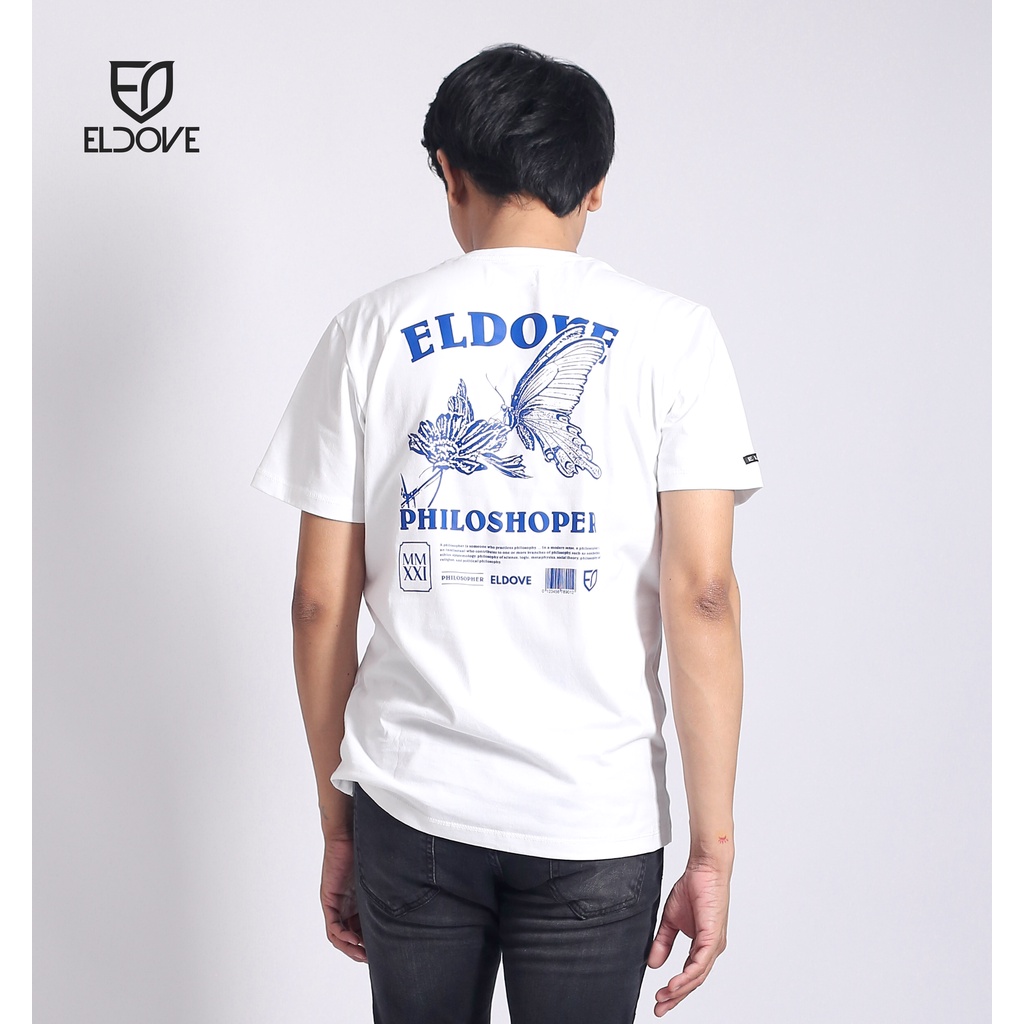 Eldove T-Shirt Philoshoper White 7234
