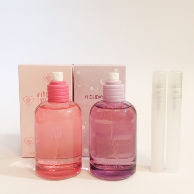 ZARA PARFUM share in bottle 10ml friday forever holiday mood