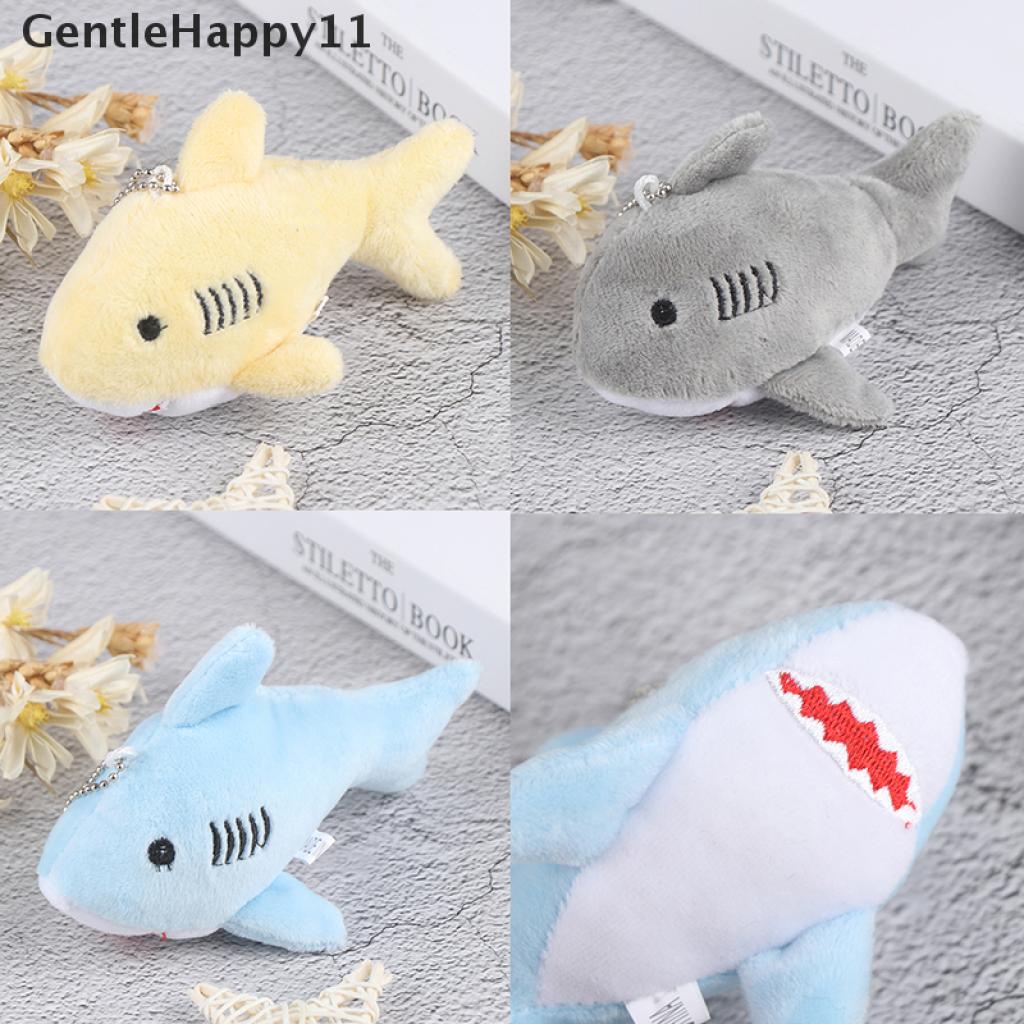 Gentlehappy Mainan Boneka stuffed plush Hiu mini 12CM Dengan Gantungan Kunci
