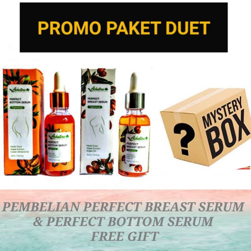 Paket Duet Perfect Breast Serum + Bottom Serum Azhatina