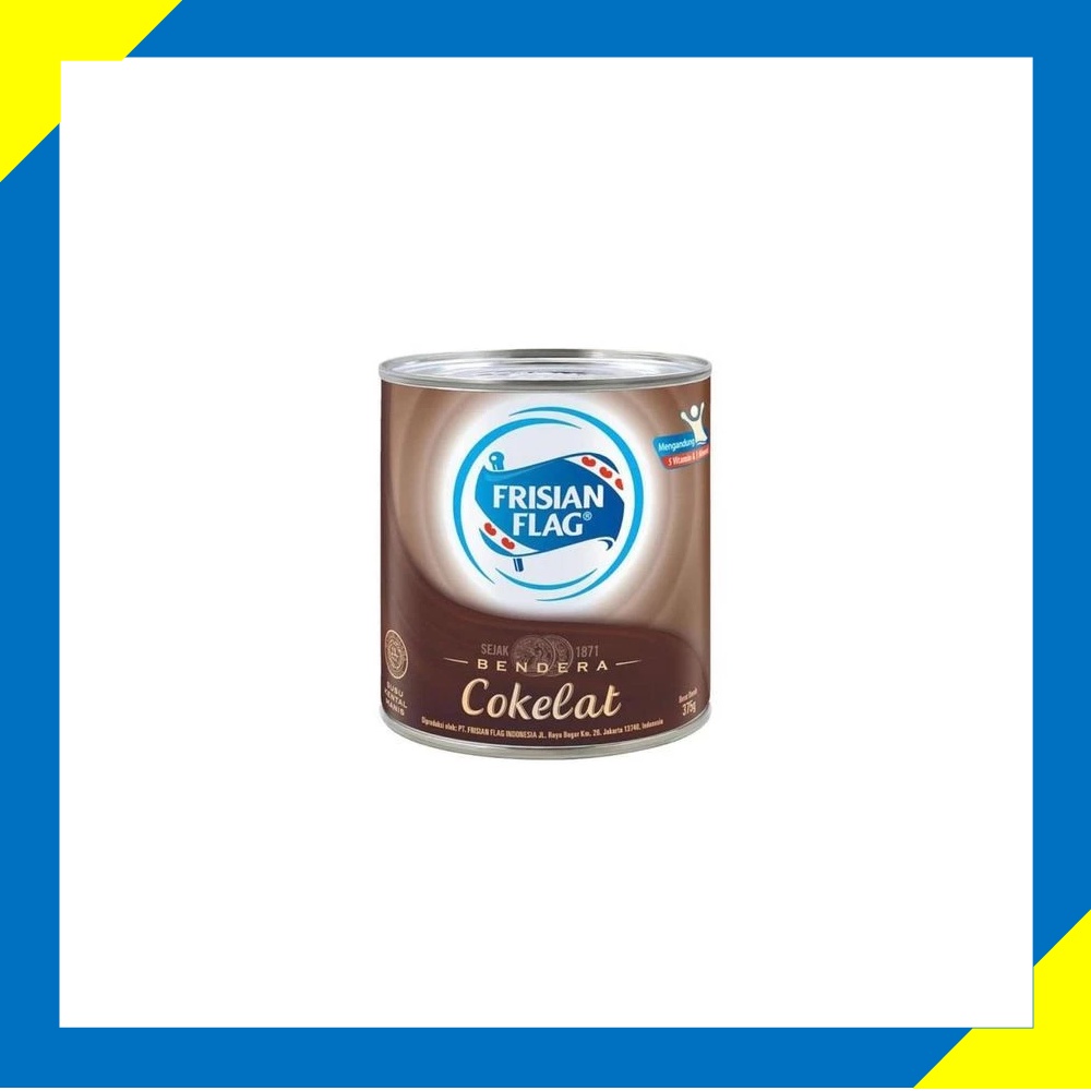

Frisian Flag Susu Kental Manis Chocolate Kaleng 370 gram
