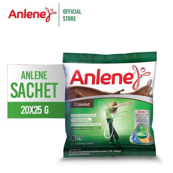 

ANLENE SACHET COKELAT 25GR - 20 PCS