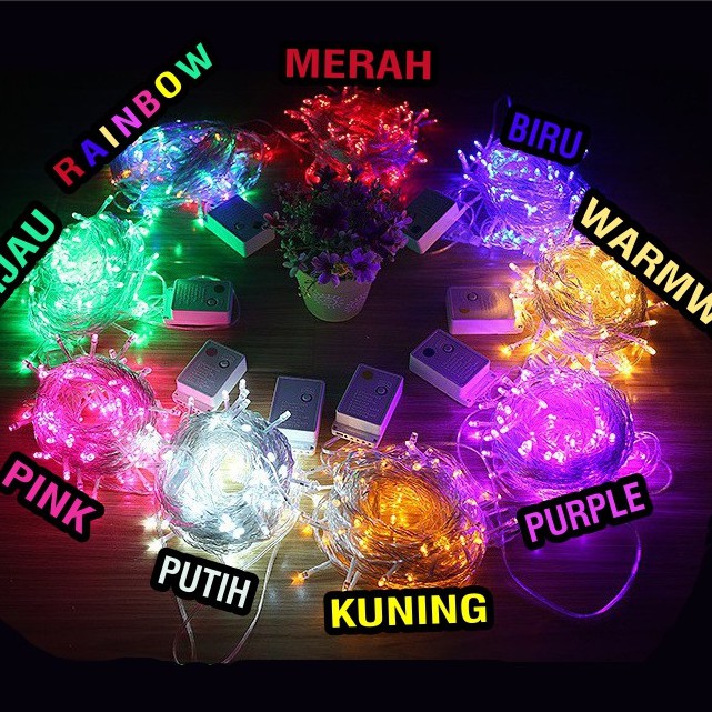 Lampu Hias Lampu Kelap Kelip Kamar Led Rice Light Lampu Dekorasi Pesta Outdoor Tumblr Light 10 Meter