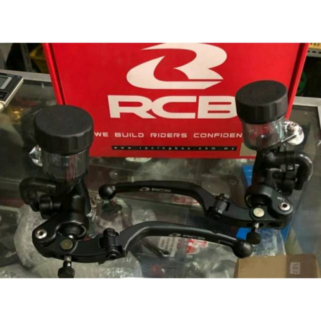 Master rem RCB Racing boy 14mm tabung pisah set kanan kiri nmax pcx aerox dll