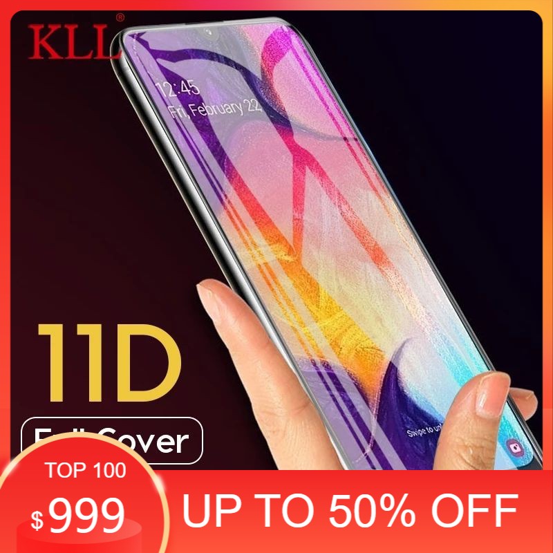 tempered glass samsung  A10 Anti Gores Kaca Full Layar Premium Quality