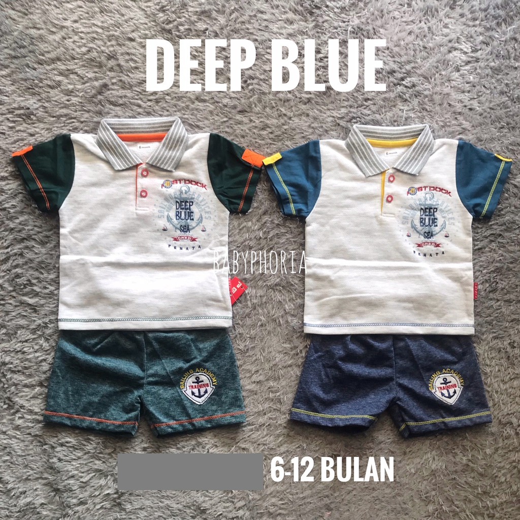 Setelan Pergi Bayi Penata Berbagai Motif (6-12 BULAN)