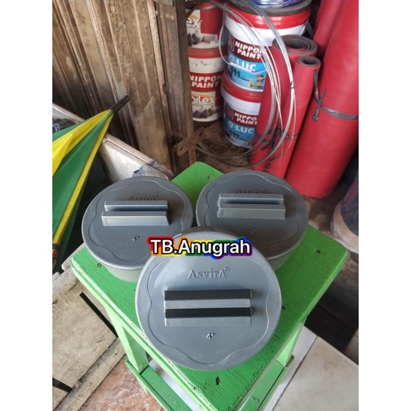 CLEAN OUT ASVIRA 4&quot; inch D PVC / CO / Tutup Pipa 4 CLEAN OUT
