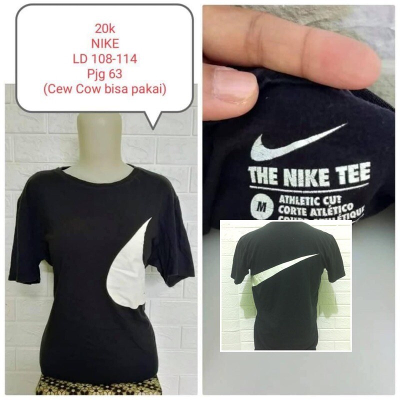 NIKE KAOS PRIA SECOND PRELOVED