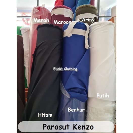 Bahan Kain Kenzo Parasit Kenzo Parasut Kenzo