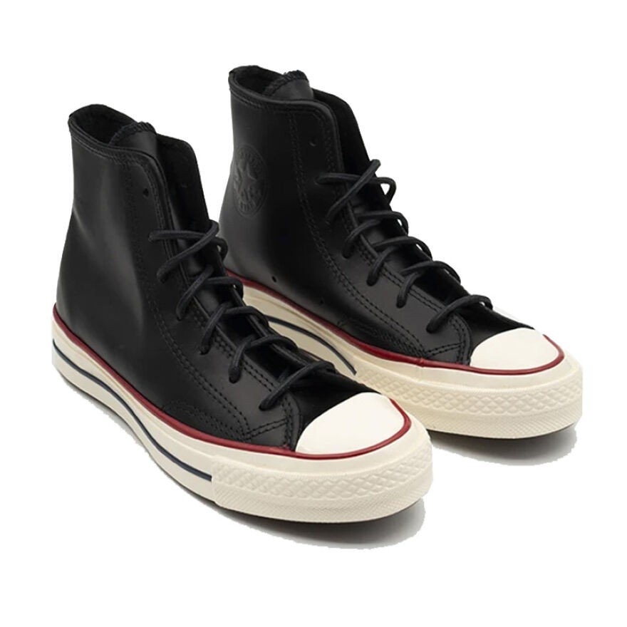 Converse Chuck Taylor 70s Hi High Leather Black Egret BNIB Original