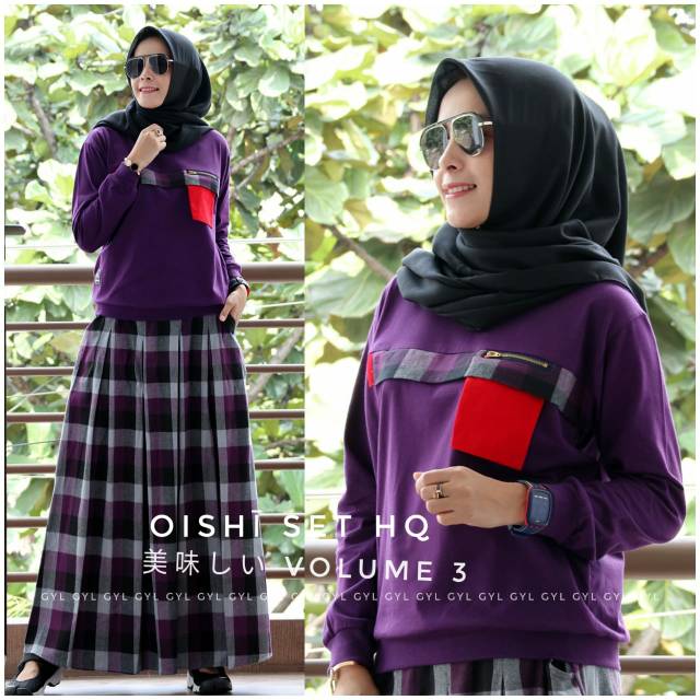 Setelan Santai OISHI SET 3 by Gyl Authentic