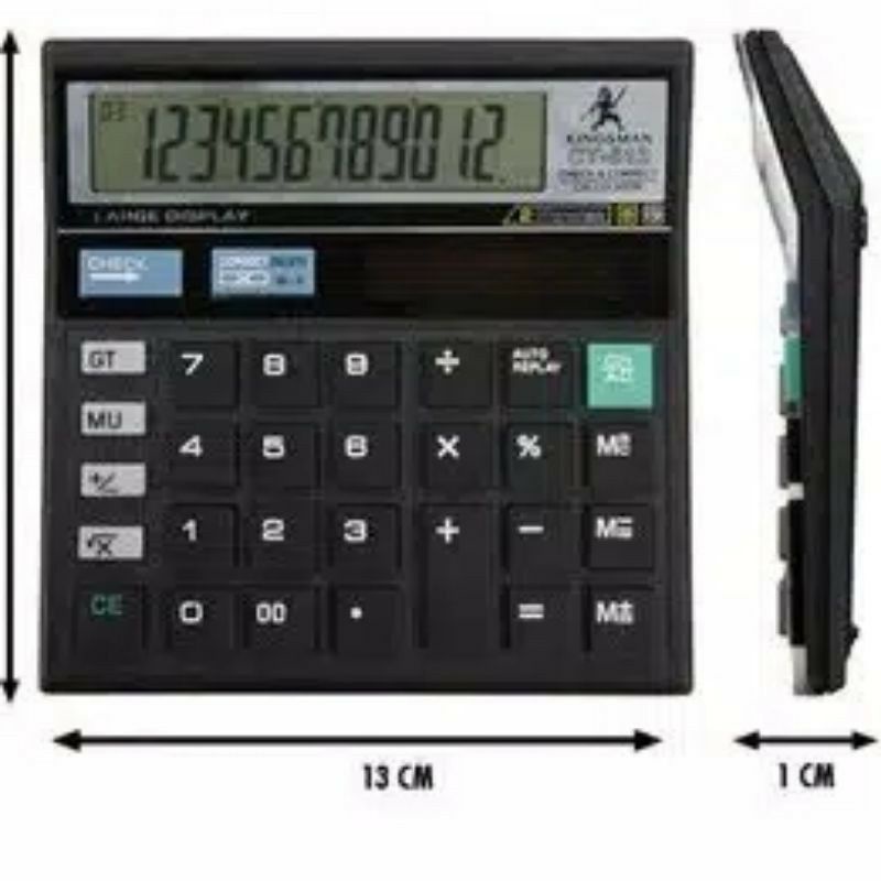 Kalkulator Besar Citizen 12 Digit/Calculator CT-512