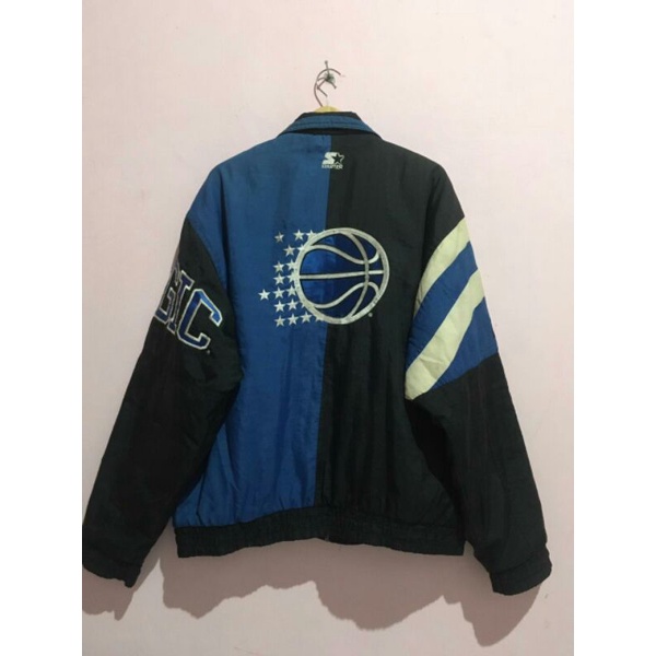 jaket starter varsity orlando magic nba oversize vintage