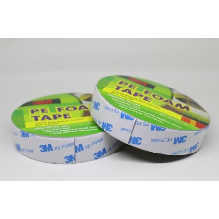 

DOUBLE TAPE DOBEL TAPE PE FOAM 3 M 24mm x 4M ASLI ORIGINAL