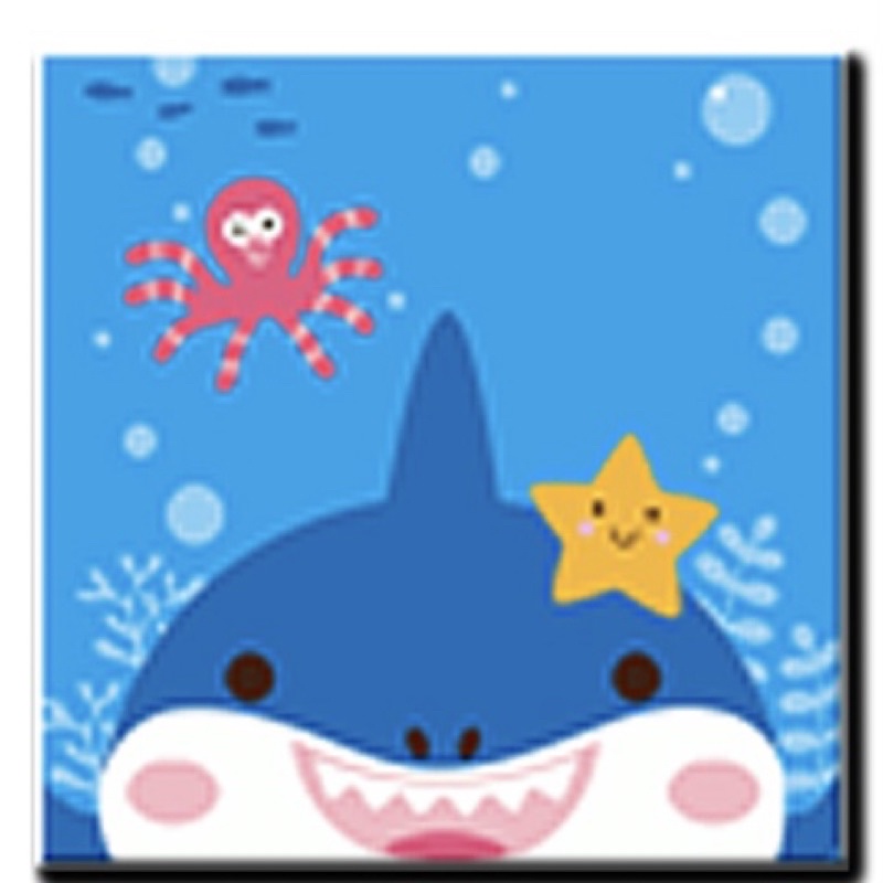 

mainan edukasi anak paint by number/painting by number/melukis/baby shark 2