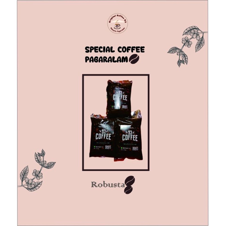 

KOPI ROBUSTA / PAGARALAM /sumsel ISI 1000gram