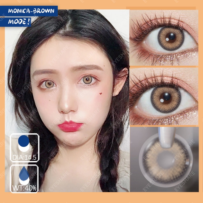 [✅COD &amp; Ready Stock ] Softlens Murah Softlens Mata Normal TAYLOR Sepasang Lensa Kontak Warna Alami Korea Softlen