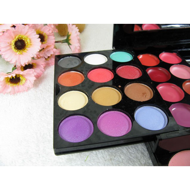 ADS6328 - ADS 39 COLORS EYESHADOW SET MAKEUP KIT PALLETE / EYESHADOW SET 39 WARNA