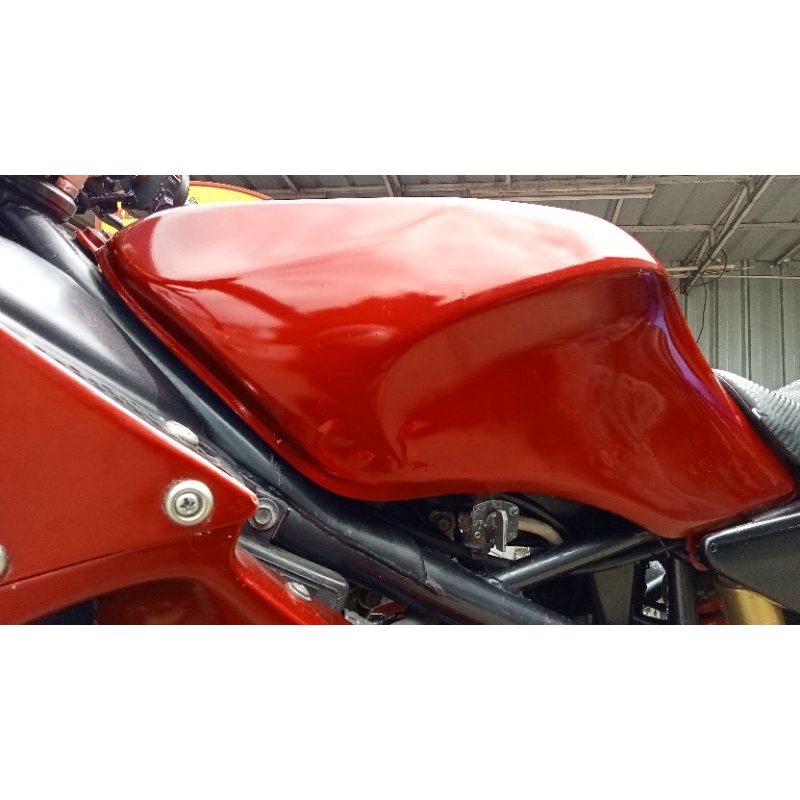 TANGKI NINJA RR OLD MERAH MAROON. SECOND Bocor
