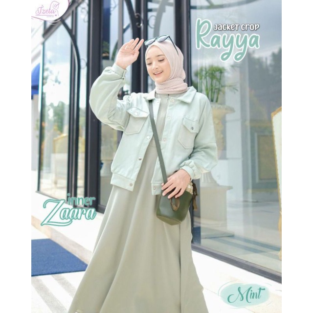 IZETA JACKET CROP RAYYA/JAKET KOREA