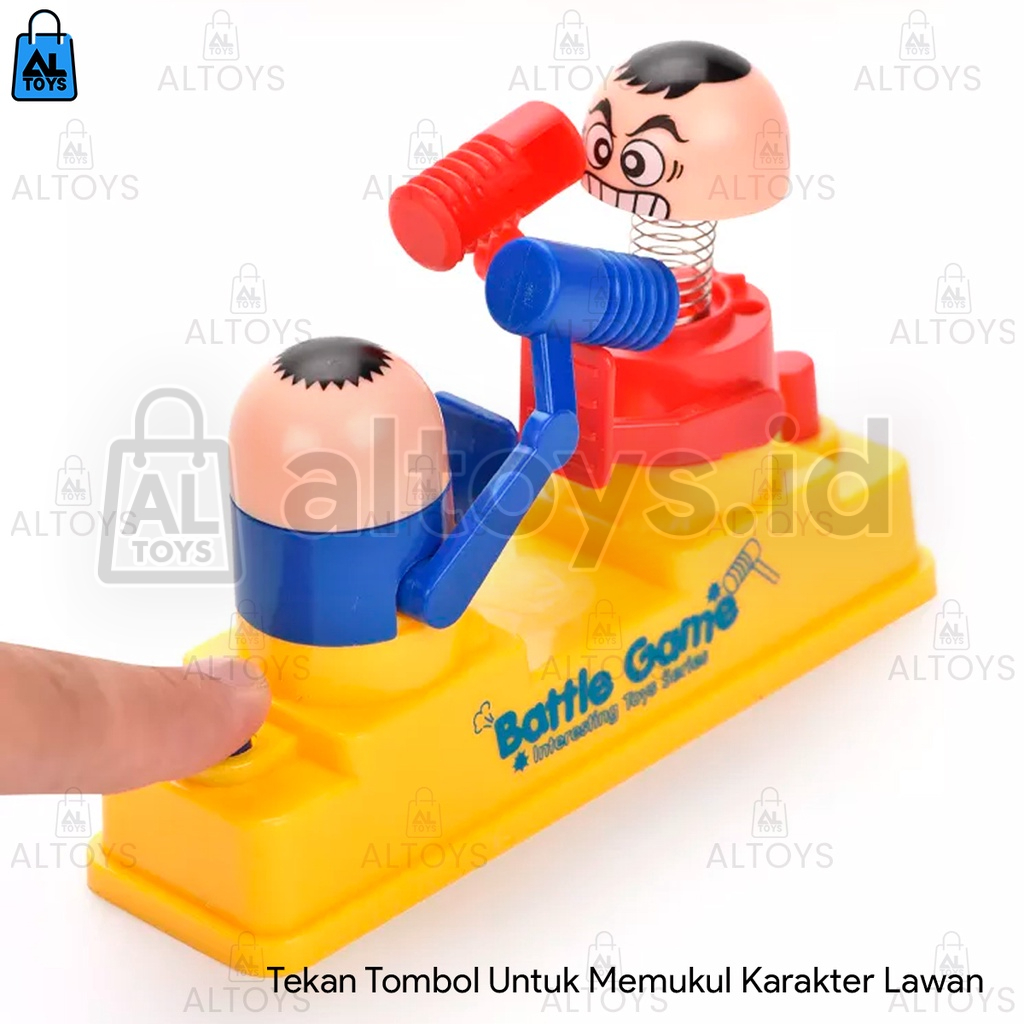 MAINAN BATTLE GAME HAMMERING CONTEST  SH291 / MAINAN ANAK PUKUL PALU GAME YG1