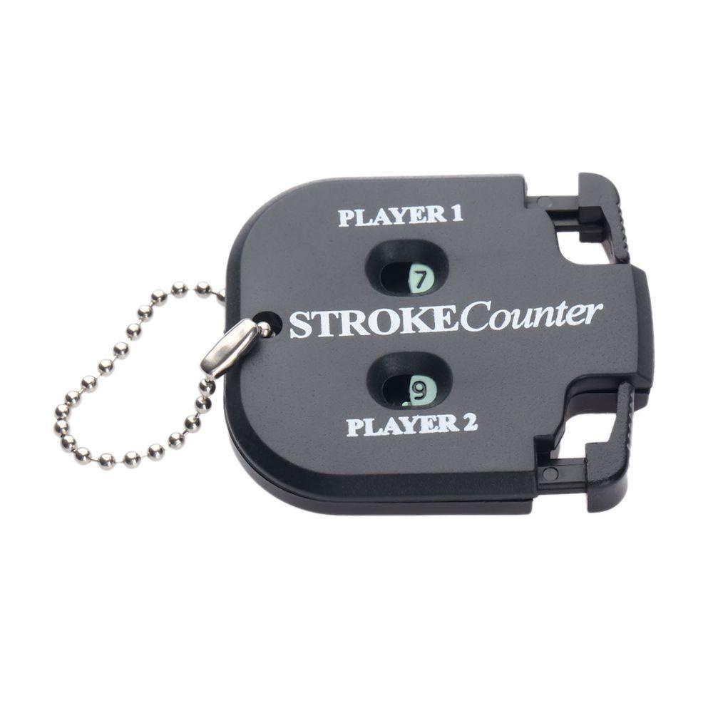 Nanas 2Pcs Golf Score Counter Aksesoris Golf Dengan Gantungan Kunci Dua Digit Putt Score Counter