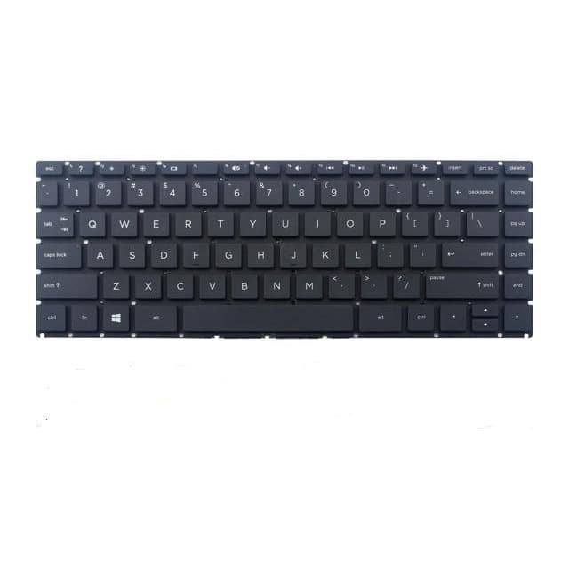 key board kb Keyboard Laptop HP 14-bs751TU 14-bs754TU 14-bs752TU 14s-bs753tu - Hitam 14bw 14-bw blac