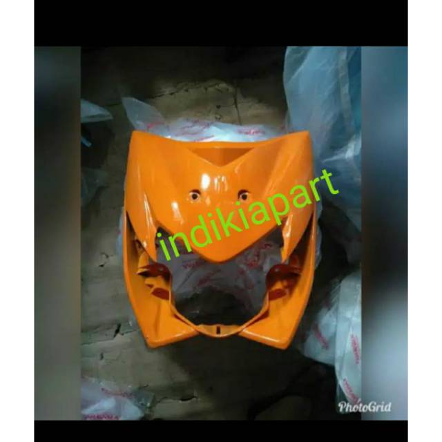 Cover body bodi depan tameng panel blade 110 blade old blade kecil orange