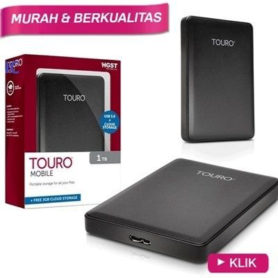 Harddisk External Hitachi HGST Touro Mobile 1TB - Hard disk / HDD / HD