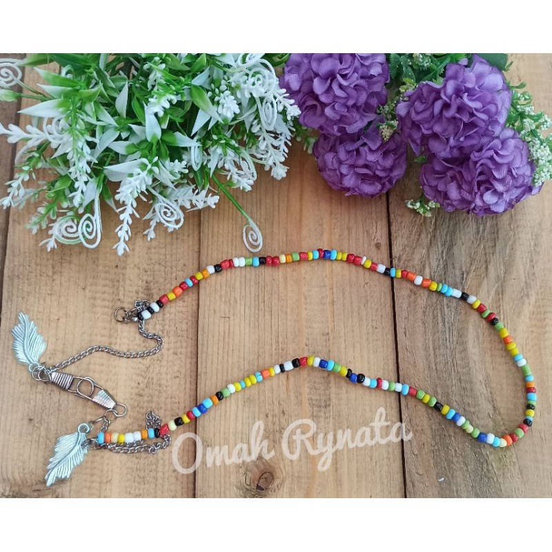 Strap Masker/Tali Masker/Rantai Masker Emo/ Rantai Nama untuk anak