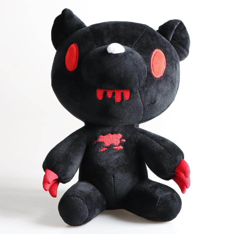 Mainan Boneka Plush Bentuk Beruang Warna Hitam / Pink Untuk Hadiah Anak