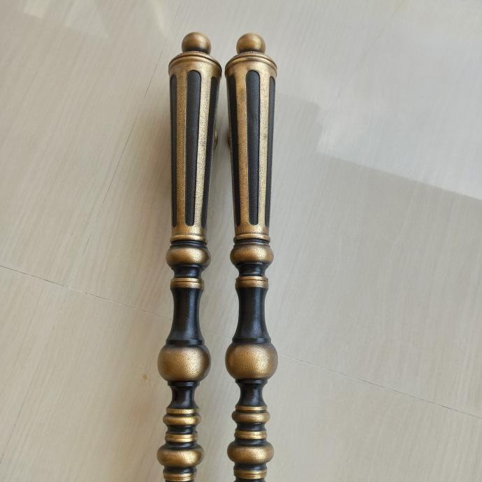 GAGANG PINTU HANDLE PINTU KUNINGAN MEWAH 1METER PENDOPO