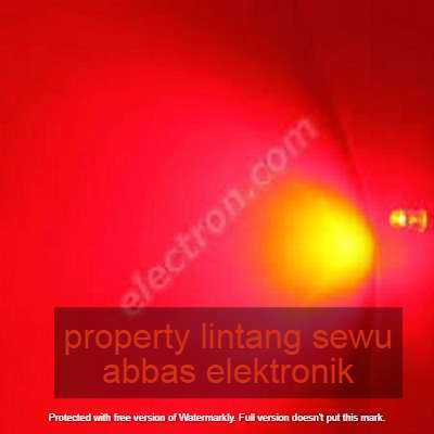 10pcs LED MERAH 5MM