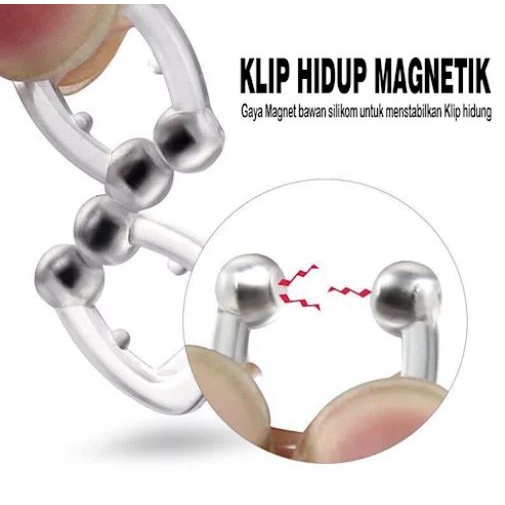 Snore Stopper Nose Clip With Magnetic Alat Anti Ngorok Anti Dengkur Original