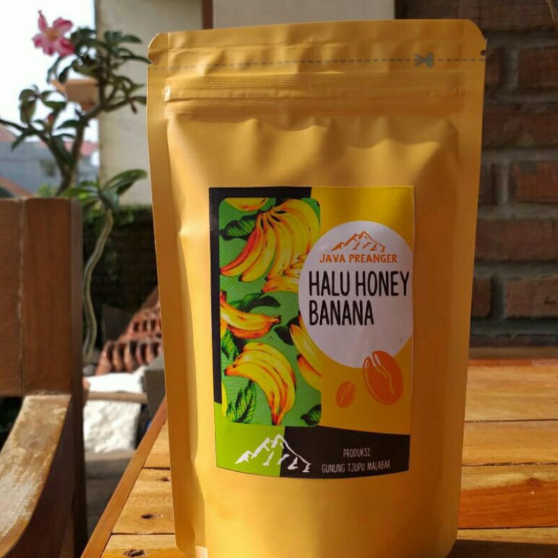 

Kopi Halu Banana - 100 gr | roastbean | kopi bubuk | arabika | java preanger coffee
