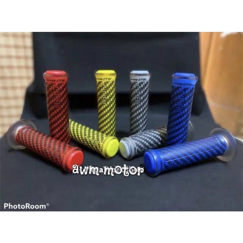 Handgrip carbon BAD /grip karbon /hanfat carbon import plus tutup