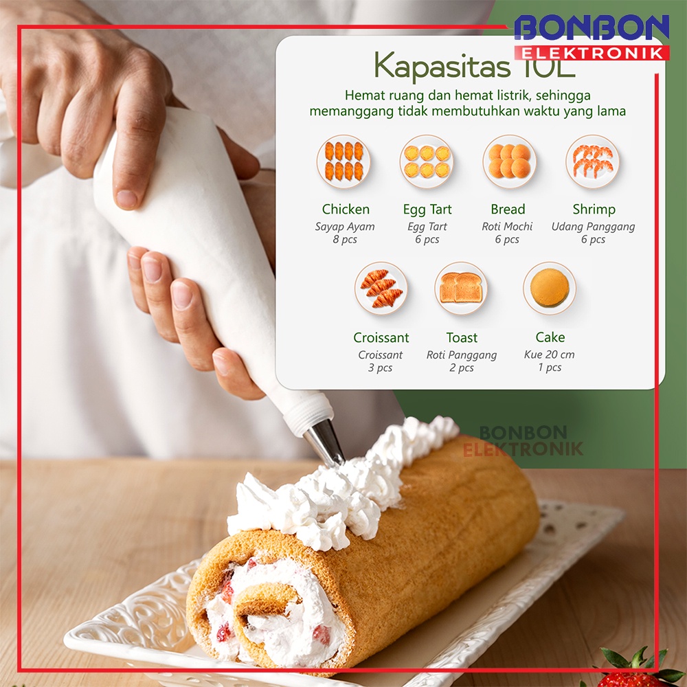 Flife Mini Milky Oven OV-10H 10L / OV 10H 400W