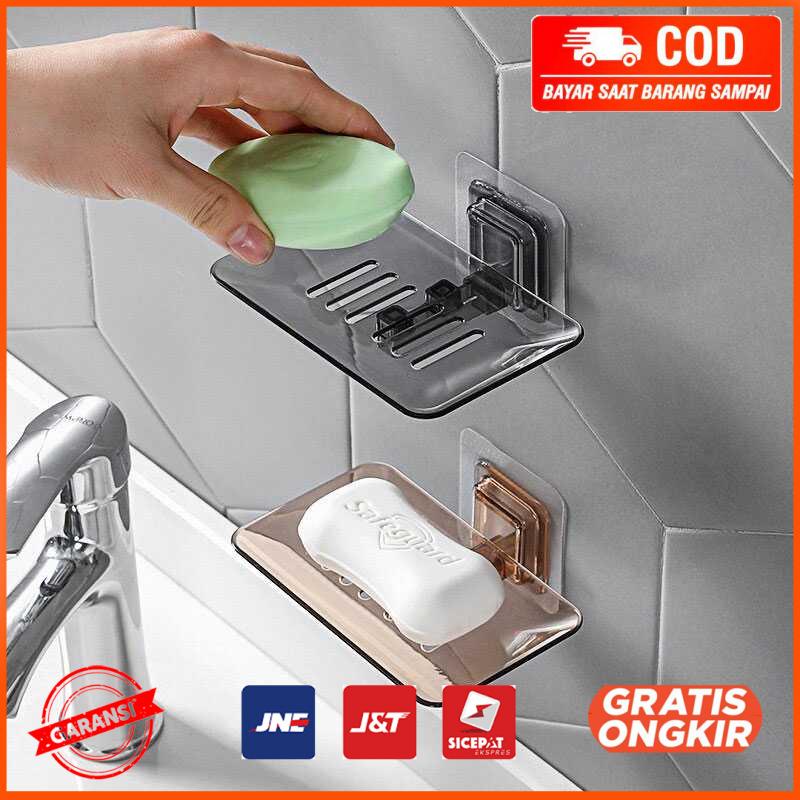 Rak Tempat Sabun Kamar Mandi Serbaguna Soap Drain Holder Q-J742